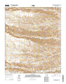 Clark Spring Canyon 2013 topographic map thumbnail