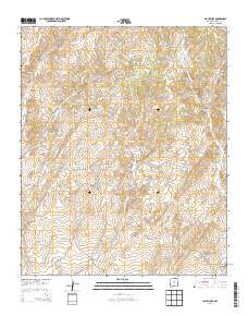 Claunch SE 2013 topographic map thumbnail