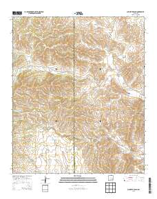 Clements Ranch 2013 topographic map thumbnail