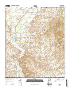 Cliff 2013 topographic map thumbnail