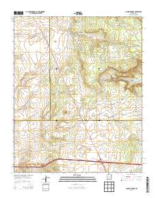 Clines Corners 2013 topographic map thumbnail