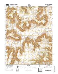 Cobert Mesa South 2013 topographic map thumbnail