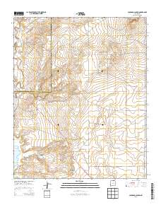 Colorado Canyon 2013 topographic map thumbnail