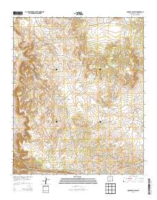 Cooper Canyon 2013 topographic map thumbnail
