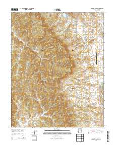 Cordova Canyon 2013 topographic map thumbnail