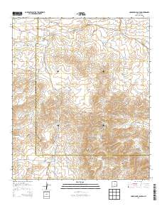 Cornucopia Canyon 2013 topographic map thumbnail