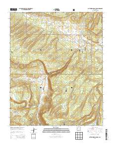 Cottonwood Canyon 2013 topographic map thumbnail
