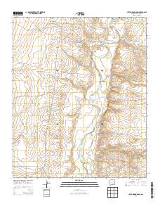 Cottonwood Draw 2013 topographic map thumbnail