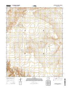Cottonwood Springs 2013 topographic map thumbnail