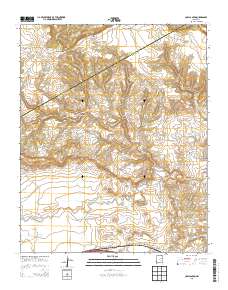 Cow Canyon 2013 topographic map thumbnail