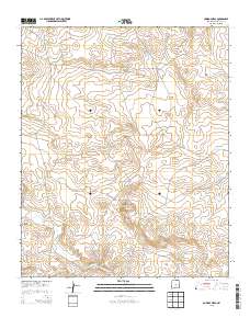 Cowboy Mesa 2013 topographic map thumbnail