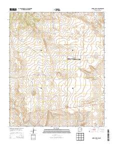 Cowboy Mesa NW 2013 topographic map thumbnail