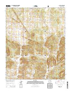 Cox Peak 2013 topographic map thumbnail