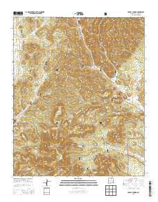 Crosby Springs 2013 topographic map thumbnail