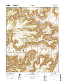 Cross L Ranch 2013 topographic map thumbnail
