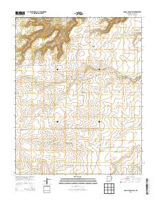 Cross L Ranch SW 2013 topographic map thumbnail