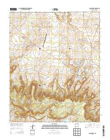 Crownpoint 2013 topographic map thumbnail