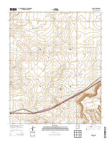 Cuervo 2013 topographic map thumbnail