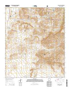 Culp Canyon 2013 topographic map thumbnail