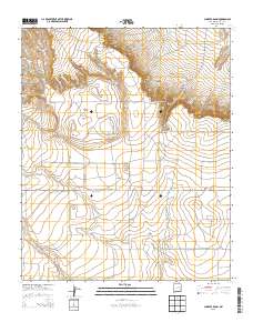 Cunavea Basin 2013 topographic map thumbnail