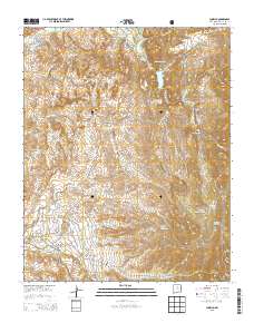 Cundiyo 2013 topographic map thumbnail