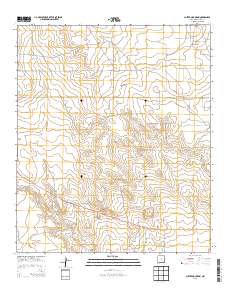 Custer Mountain 2013 topographic map thumbnail