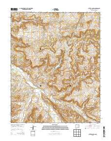 Cutter Canyon 2013 topographic map thumbnail