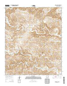 Dark Canyon 2013 topographic map thumbnail