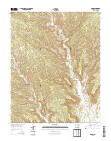 Dawson 2013 topographic map thumbnail