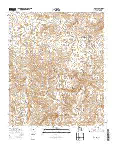 Deep Well 2013 topographic map thumbnail