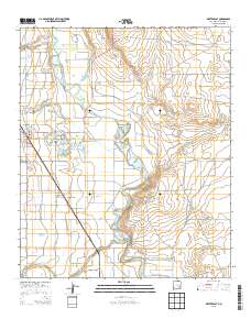 Dexter East 2013 topographic map thumbnail