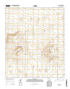 Dora NW 2013 topographic map thumbnail