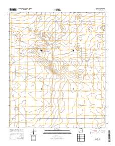 Dora SW 2013 topographic map thumbnail