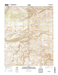 Duran NE 2013 topographic map thumbnail