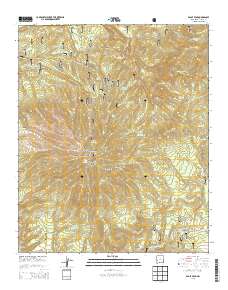 Eagle Peak 2013 topographic map thumbnail