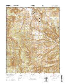East Gavilan Canyon 2013 topographic map thumbnail