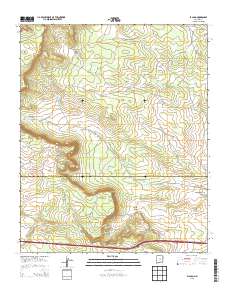El Cabo 2013 topographic map thumbnail