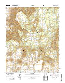 El Dado Mesa 2013 topographic map thumbnail
