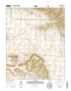 El Morro 2013 topographic map thumbnail