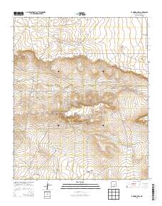 El Morro Mesa 2013 topographic map thumbnail