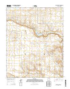 Bible Top Butte 2013 topographic map thumbnail