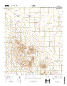Bisbee Hills 2013 topographic map thumbnail