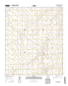 Bitter Creek 2013 topographic map thumbnail