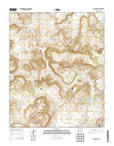 Blaines Lake 2013 topographic map thumbnail