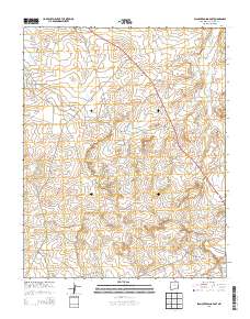 Blanco Trading Post 2013 topographic map thumbnail