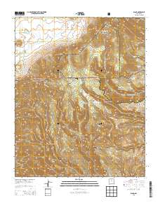 Bland 2013 topographic map thumbnail