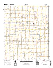 Bledsoe SW 2013 topographic map thumbnail