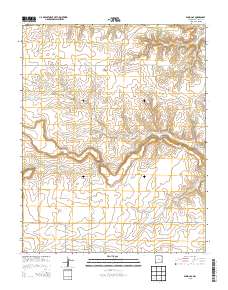 Blind Gap 2013 topographic map thumbnail