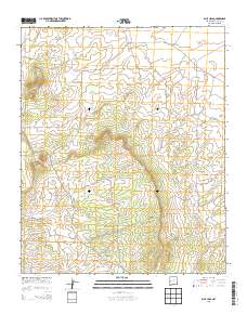 Blue Hills 2013 topographic map thumbnail