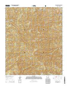 Blue Mountain 2013 topographic map thumbnail
